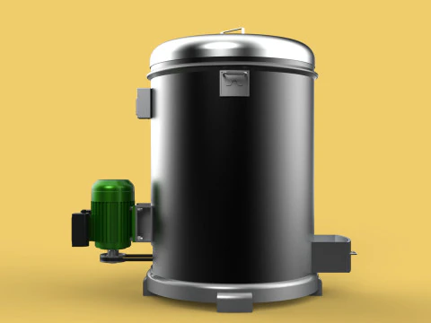 FOOD DRAINER SPINNER MACHINE OIL DRAIN FILTER CENTRIFUGAL DRYER 3D Model