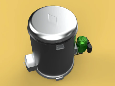 FOOD DRAINER SPINNER MACHINE OIL DRAIN FILTER CENTRIFUGAL DRYER 3D Model