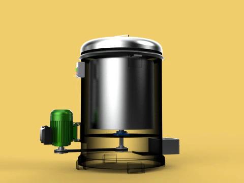 FOOD DRAINER SPINNER MACHINE OIL DRAIN FILTER CENTRIFUGAL DRYER 3D Model