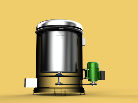 FOOD DRAINER SPINNER MACHINE OIL DRAIN FILTER CENTRIFUGAL DRYER 3D Model