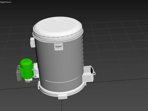 FOOD DRAINER SPINNER MACHINE OIL DRAIN FILTER CENTRIFUGAL DRYER 3D Model