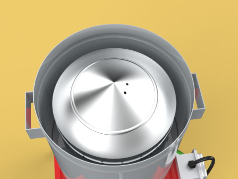 SPINNER MACHINE DEHYDRATOR DRAINER FILTER FOOD CENTRIFUGAL DRYER 3D 模型