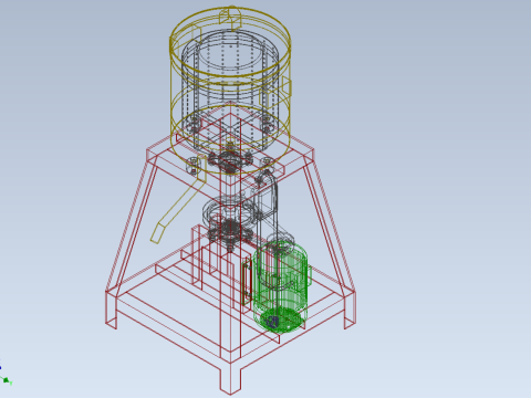 SPINNER MACHINE DEHYDRATOR DRAINER FILTER FOOD CENTRIFUGAL DRYER 3D 模型