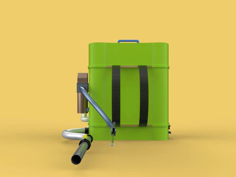 ELECTRIC KNAPSACK GARDEN SPRAYER BACKPACK FERTILIZER PESTICIDE 3D Model
