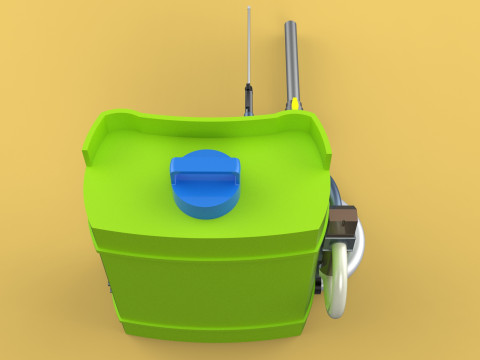ELECTRIC KNAPSACK GARDEN SPRAYER BACKPACK FERTILIZER PESTICIDE Modèle 3D