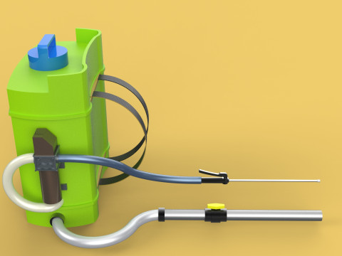 ELECTRIC KNAPSACK GARDEN SPRAYER BACKPACK FERTILIZER PESTICIDE Modèle 3D