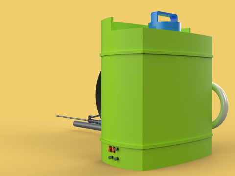 ELECTRIC KNAPSACK GARDEN SPRAYER BACKPACK FERTILIZER PESTICIDE Modèle 3D