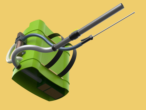ELECTRIC KNAPSACK GARDEN SPRAYER BACKPACK FERTILIZER PESTICIDE Modèle 3D