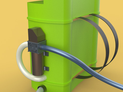 ELECTRIC KNAPSACK GARDEN SPRAYER BACKPACK FERTILIZER PESTICIDE Modèle 3D