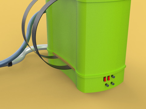 ELECTRIC KNAPSACK GARDEN SPRAYER BACKPACK FERTILIZER PESTICIDE Modèle 3D