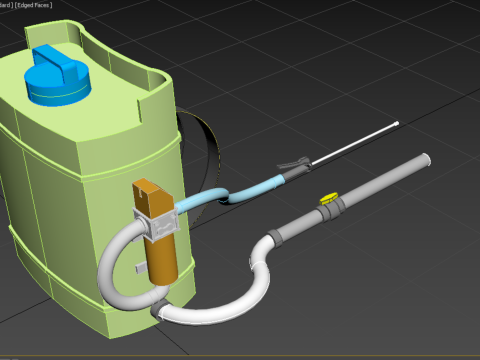 ELECTRIC KNAPSACK GARDEN SPRAYER BACKPACK FERTILIZER PESTICIDE Modèle 3D