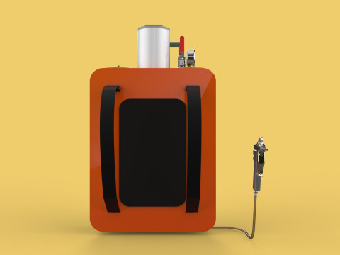 MULTIPURPOSE SPRAYER AIR COMPRESSOR KNAPSACK BACKPACK PORTABLE Modello 3D