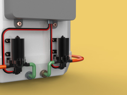 DIY ELECTRIC SPRAYER KNAPSACK JERRYCAN TANK PUMP BATTERY POWERED 3D 모델