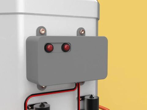 DIY ELECTRIC SPRAYER KNAPSACK JERRYCAN TANK PUMP BATTERY POWERED 3D Model