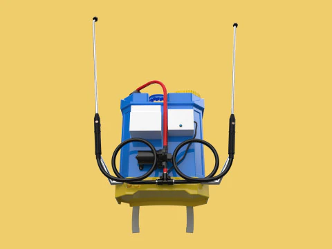 ELECTRIC SPRAYER KNAPSACK BACKPACK TANK PUMP MOTOR BATTERY SPRAY 3D Model
