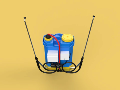 ELECTRIC SPRAYER KNAPSACK BACKPACK TANK PUMP MOTOR BATTERY SPRAY 3D Model