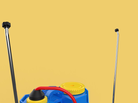 ELECTRIC SPRAYER KNAPSACK BACKPACK TANK PUMP MOTOR BATTERY SPRAY 3D Модель