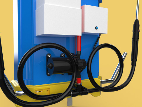 ELECTRIC SPRAYER KNAPSACK BACKPACK TANK PUMP MOTOR BATTERY SPRAY 3D Модель