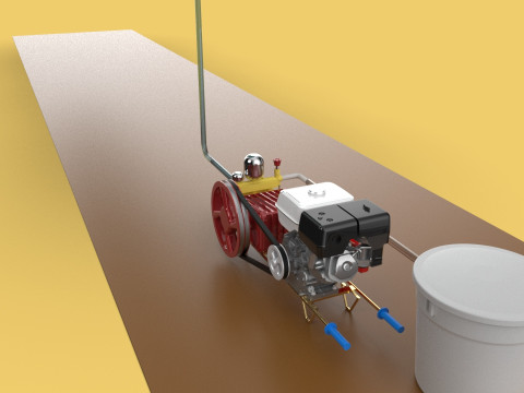 HYDROGEN HELIUM BALLOON PESTICIDE SPRAYER AGRICULTURAL FARMS 3D मॉडल