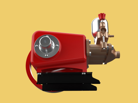 PLUNGER PUMP SPRAYER HIGH PRESSURE WATER CAR WASH AGRICULTURAL 3D Model