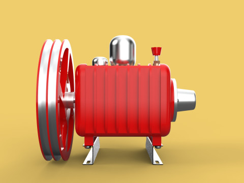 PLUNGER PUMP SPRAYER HIGH PRESSURE WATER CAR WASH AGRICULTURAL 3D Model