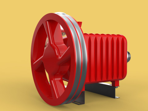 PLUNGER PUMP SPRAYER HIGH PRESSURE WATER CAR WASH AGRICULTURAL 3D Model