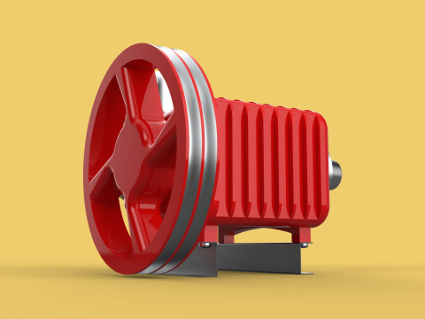 PLUNGER PUMP SPRAYER HIGH PRESSURE WATER CAR WASH AGRICULTURAL 3D Model