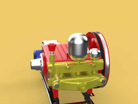 PLUNGER PUMP ELECTRIC MOTOR SPRAYER PRESSURE WATER JET CAR WASH Modelo 3D