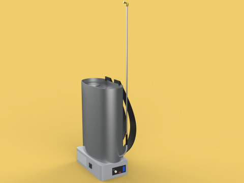 ELECTRIC KNAPSACK SPRAYER BACKPACK TANK PUMP MOTOR BATTERY SPRAY 3D Model