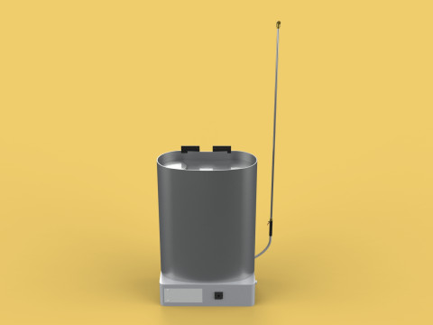 ELECTRIC KNAPSACK SPRAYER BACKPACK TANK PUMP MOTOR BATTERY SPRAY 3D Model