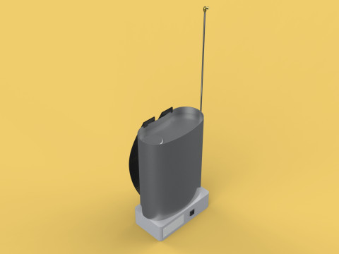 ELECTRIC KNAPSACK SPRAYER BACKPACK TANK PUMP MOTOR BATTERY SPRAY 3D Model