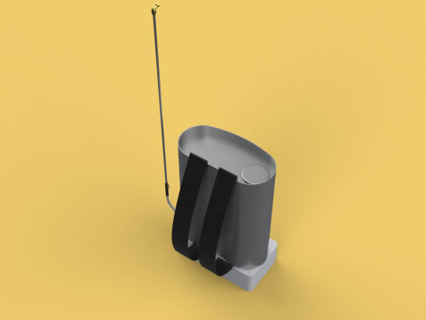 ELECTRIC KNAPSACK SPRAYER BACKPACK TANK PUMP MOTOR BATTERY SPRAY 3D Model