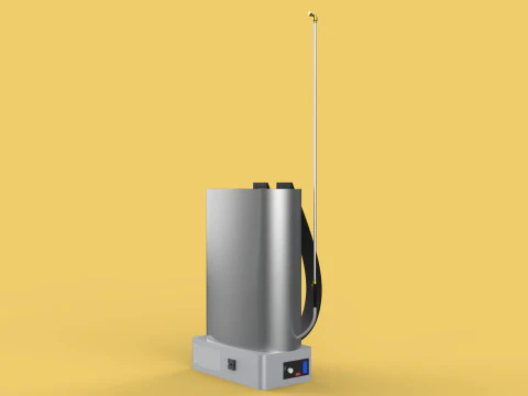 ELECTRIC KNAPSACK SPRAYER BACKPACK TANK PUMP MOTOR BATTERY SPRAY 3D Model