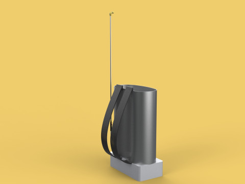 ELECTRIC KNAPSACK SPRAYER BACKPACK TANK PUMP MOTOR BATTERY SPRAY 3D Model