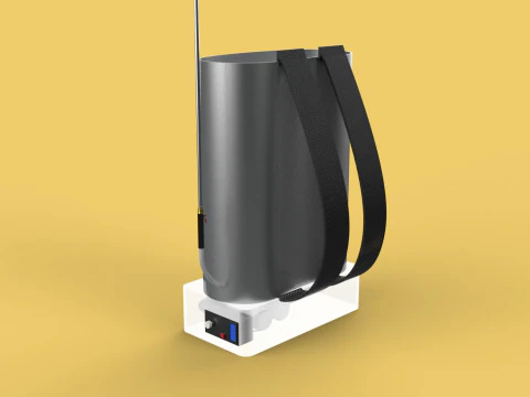 ELECTRIC KNAPSACK SPRAYER BACKPACK TANK PUMP MOTOR BATTERY SPRAY 3D Model
