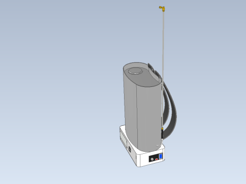 ELECTRIC KNAPSACK SPRAYER BACKPACK TANK PUMP MOTOR BATTERY SPRAY 3D Model