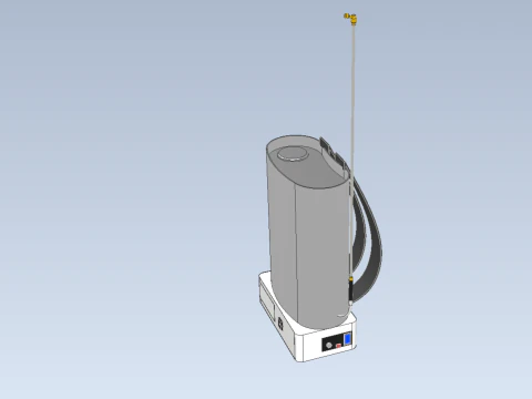 ELECTRIC KNAPSACK SPRAYER BACKPACK TANK PUMP MOTOR BATTERY SPRAY 3D Model