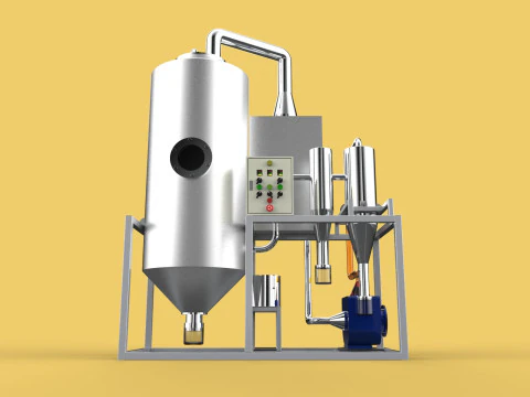 CENTRIFUGAL SPRAY DRYER MACHINE SPRAYING DRYING POWDER GRANULE 3D Model