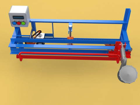 AUTOMATIC PAINT SPRAYING MACHINE SPRAYER COATING AIRBRUSH TOOL 3Dモデル