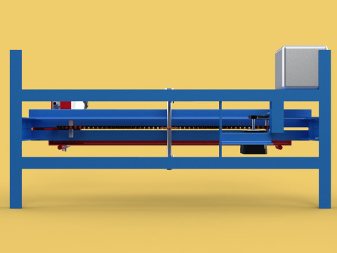 AUTOMATIC PAINT SPRAYING MACHINE SPRAYER COATING AIRBRUSH TOOL 3Dモデル