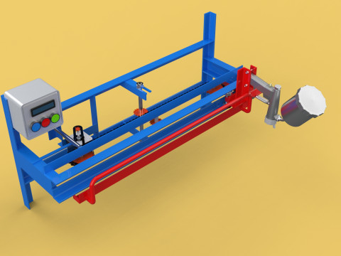 AUTOMATIC PAINT SPRAYING MACHINE SPRAYER COATING AIRBRUSH TOOL 3Dモデル