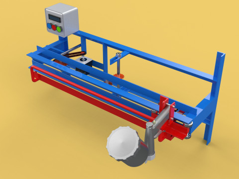 AUTOMATIC PAINT SPRAYING MACHINE SPRAYER COATING AIRBRUSH TOOL 3Dモデル