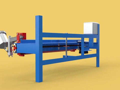 AUTOMATIC PAINT SPRAYING MACHINE SPRAYER COATING AIRBRUSH TOOL 3D Model