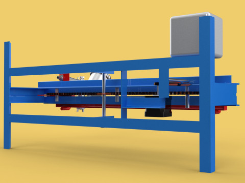 AUTOMATIC PAINT SPRAYING MACHINE SPRAYER COATING AIRBRUSH TOOL 3Dモデル