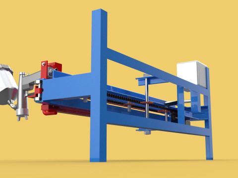 AUTOMATIC PAINT SPRAYING MACHINE SPRAYER COATING AIRBRUSH TOOL 3Dモデル