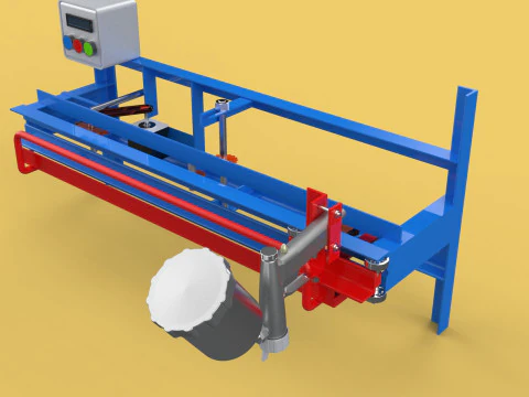 AUTOMATIC PAINT SPRAYING MACHINE SPRAYER COATING AIRBRUSH TOOL 3D Model
