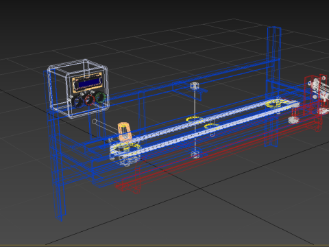 AUTOMATIC PAINT SPRAYING MACHINE SPRAYER COATING AIRBRUSH TOOL 3Dモデル