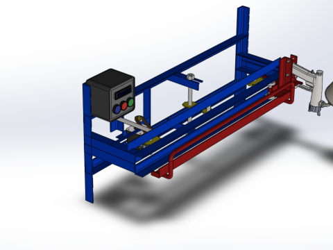 AUTOMATIC PAINT SPRAYING MACHINE SPRAYER COATING AIRBRUSH TOOL 3Dモデル