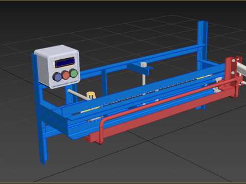 AUTOMATIC PAINT SPRAYING MACHINE SPRAYER COATING AIRBRUSH TOOL 3Dモデル