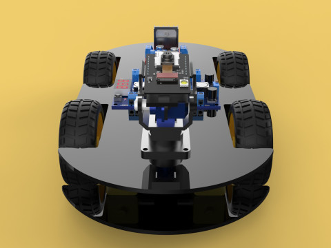 SURVEILLANCE ROBOT CAMERA SECURITY SMART CAR PATROL AUTONOMOUS 3Dモデル